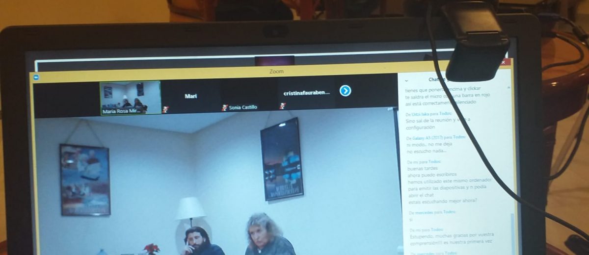 Fotos de la última conferencia del día 5 de diciembre de 2019.