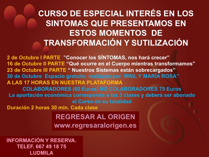 NUEVO CURSO ONLINE: INICIA EN OCTUBRE